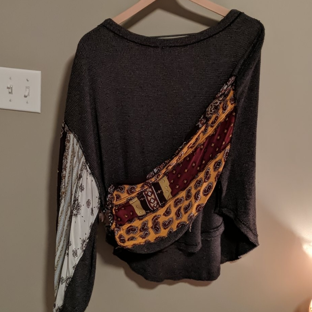 (FREE SHIPPING) Free People boho shirt